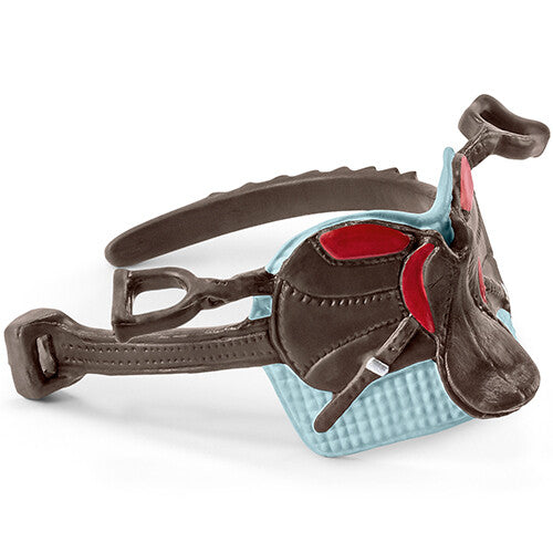 schleich horse club zadel en hoofdstel - hannah en cayenne | 42489 | 1