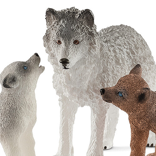 schleich wild life moederwolf met welpen | 42472 | 1