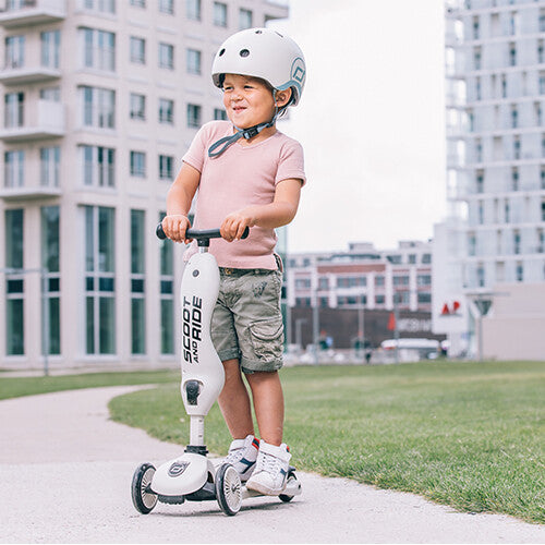 scoot and ride 2-in-1 loopfiets en step - highwaykick 1 - ash  | SR-96268 | 12