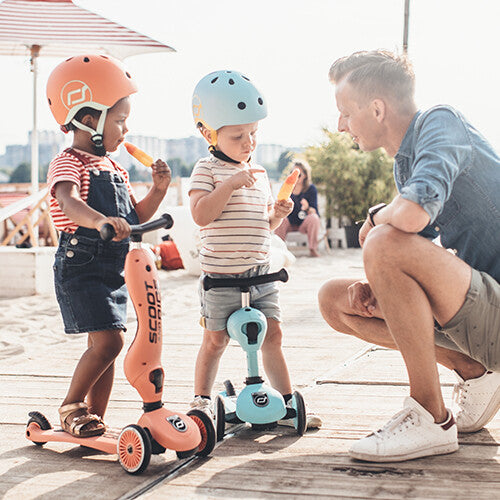 scoot and ride 2-in-1 loopfiets en step - highwaykick 1 - blueberry  | SR-96352 | 10