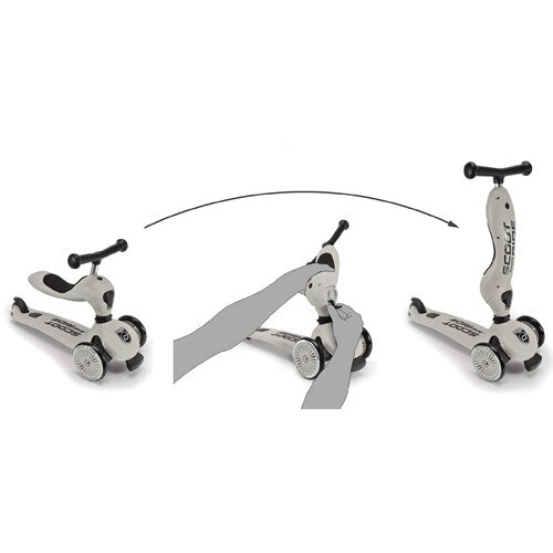 scoot and ride 2-in-1 loopfiets en step - highwaykick 1 - blueberry  | SR-96352 | 5