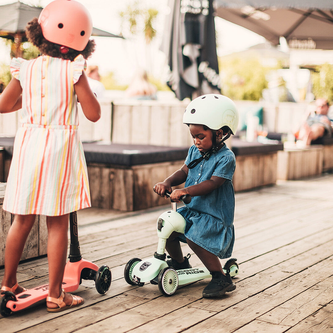 scoot and ride 2-in-1 loopfiets en step - highwaykick 1 - olive   | SR-00001 | 3