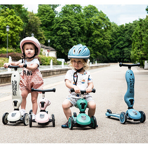 scoot and ride 2-in-1 loopfiets en step - highwaykick 1 - steel  | SR-96271 | 8