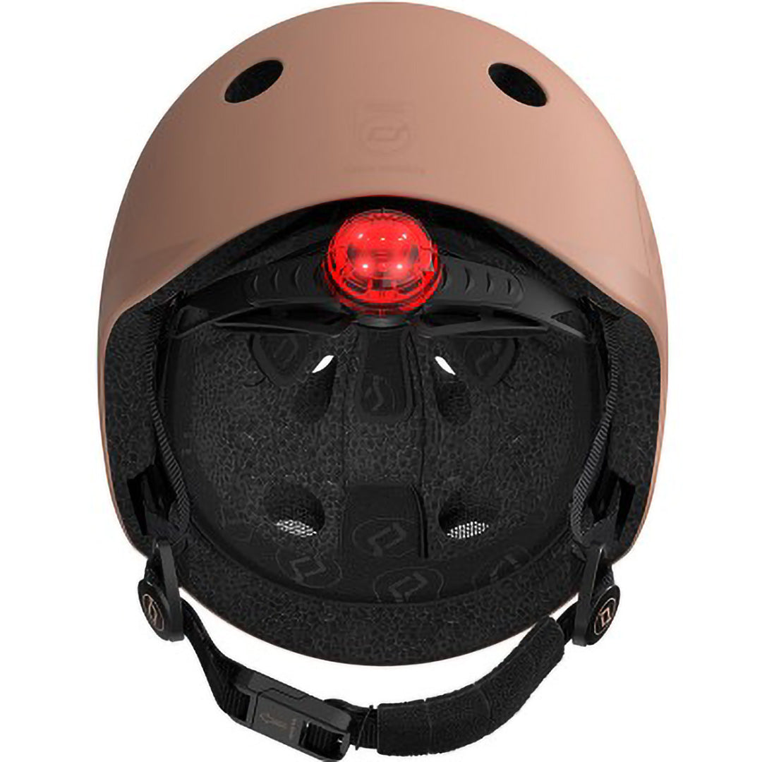 scoot and ride kinderhelm mocha - s-m | SR-00828 | 5