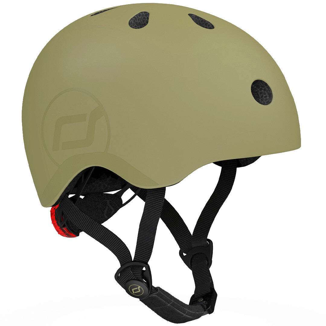 scoot and ride kinderhelm olive - s-m  | SR-00008 | 0