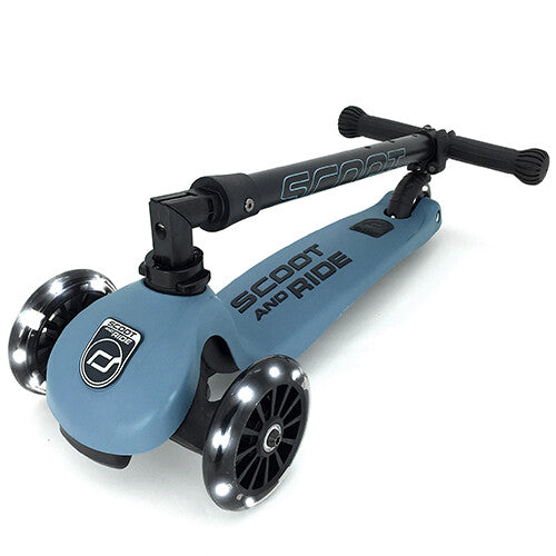 scoot and ride kinderstep highwaykick 3 - steel  | SR-96347 | 9