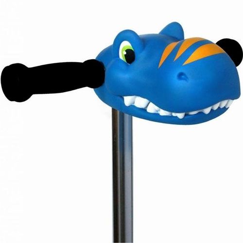 scootaheadz kinderstep accessoire dinohoofd - blauw  | 10101 | 0