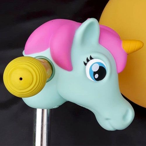 scootaheadz kinderstep accessoire eenhoornhoofd - mint  | 10303 | 1