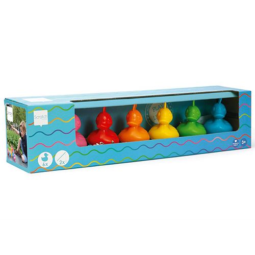 scratch europe spel vang de eendjes - regenboog | 6182026 | 3