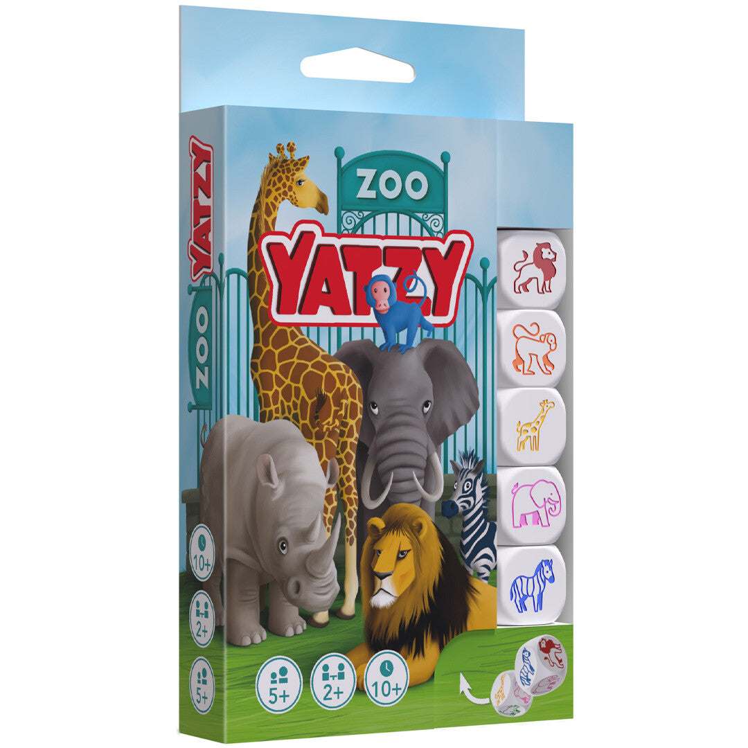 smart games dobbelspel yatzy - dierentuin | YTZ002 | 1