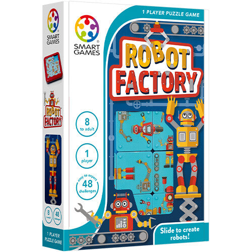 smart games puzzelspel robot factory | SG428 | 1