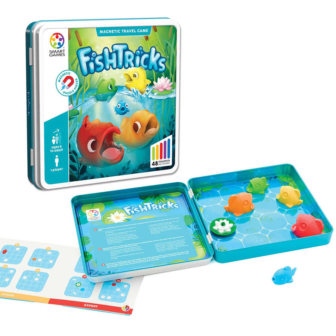 SGT2005 | smartgames magnetisch puzzelspel fishtricks | 3
