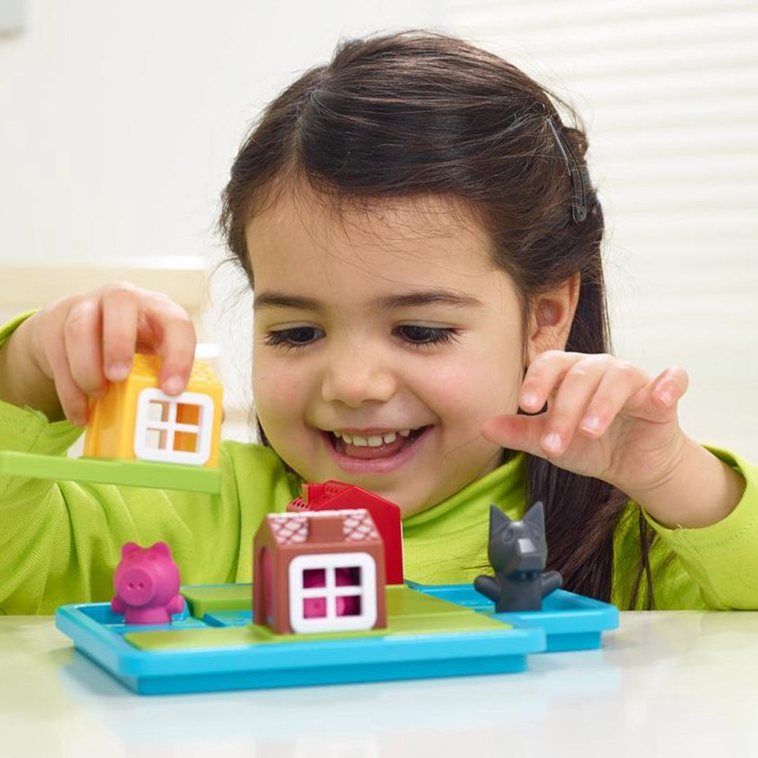 smart games puzzelspel drie kleine biggetjes - deluxe | SG023 | 3