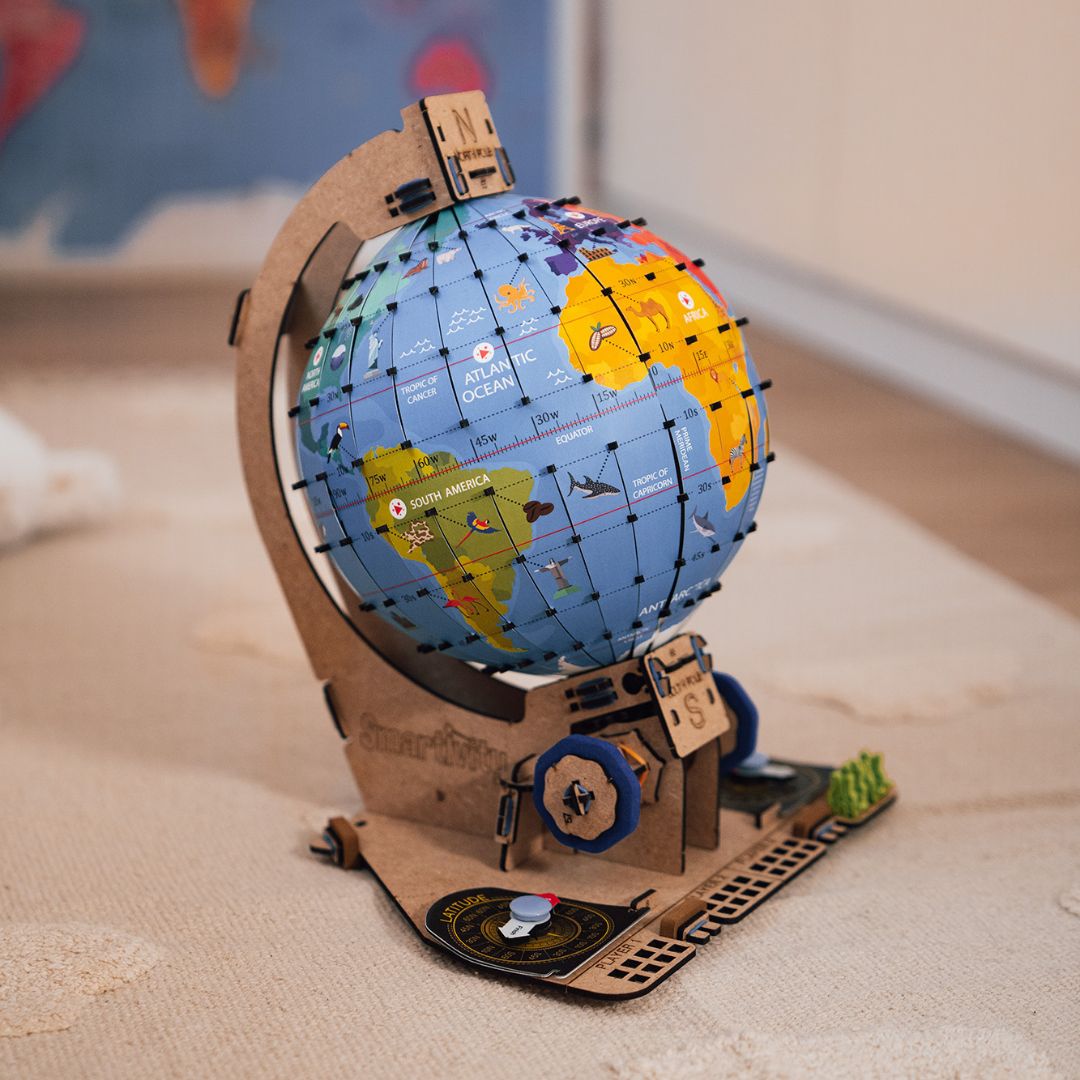 smartivity bouwset wereldbol | STY305 | 4