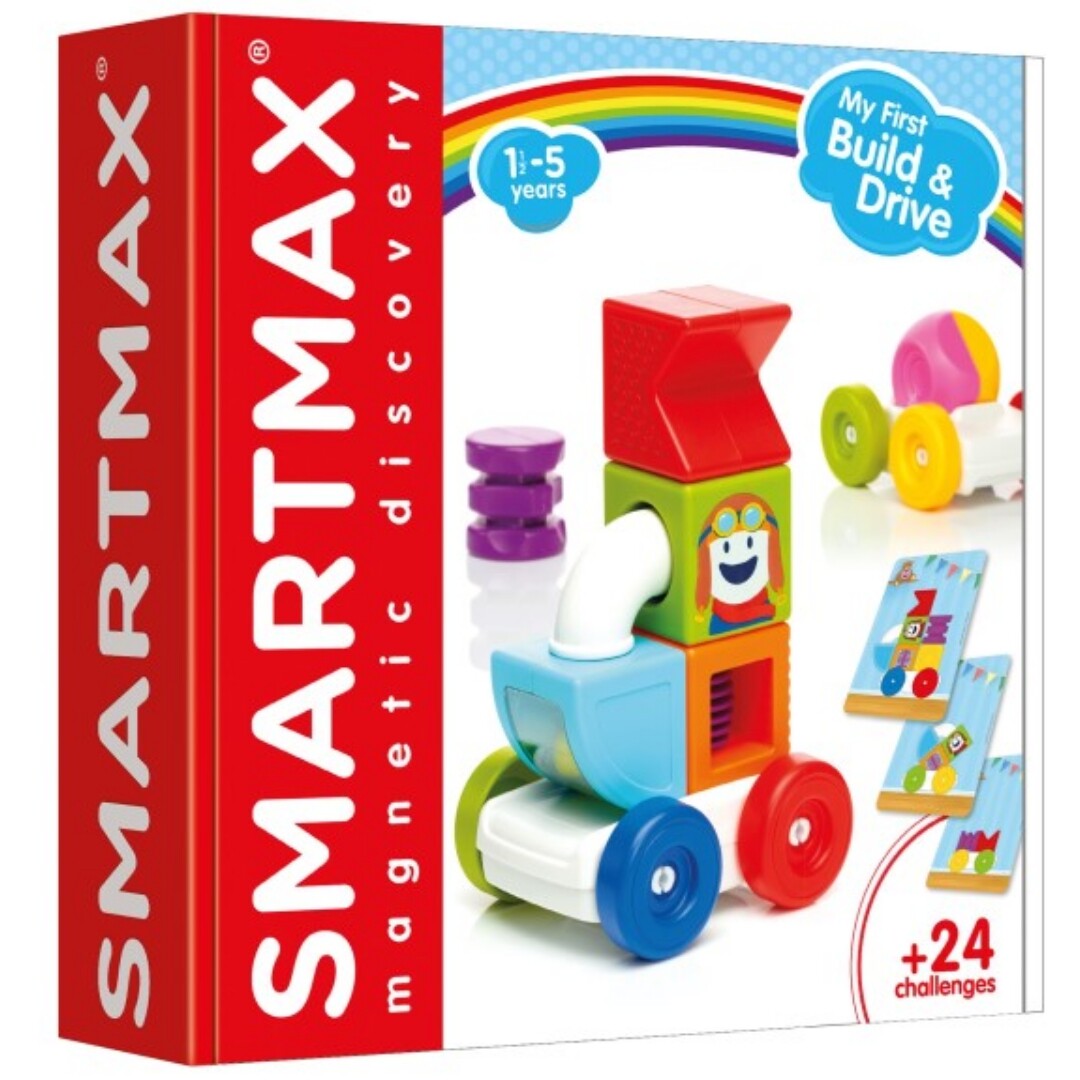 smartmax magnetisch puzzelspel my first - build and drive | SMX 237 | 0