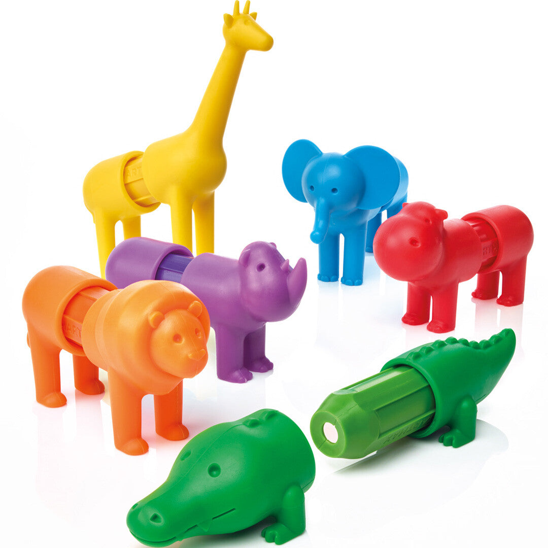 smartmax magnetisch puzzelspel my first - safaridieren | SMX220 | 0