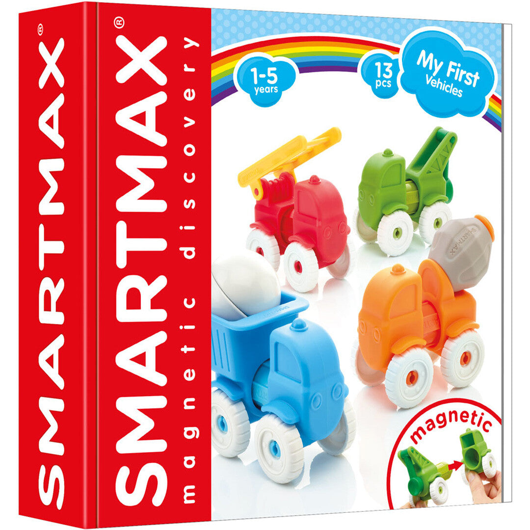 smartmax magnetisch puzzelspel - my first voertuigen | SMX226 | 1