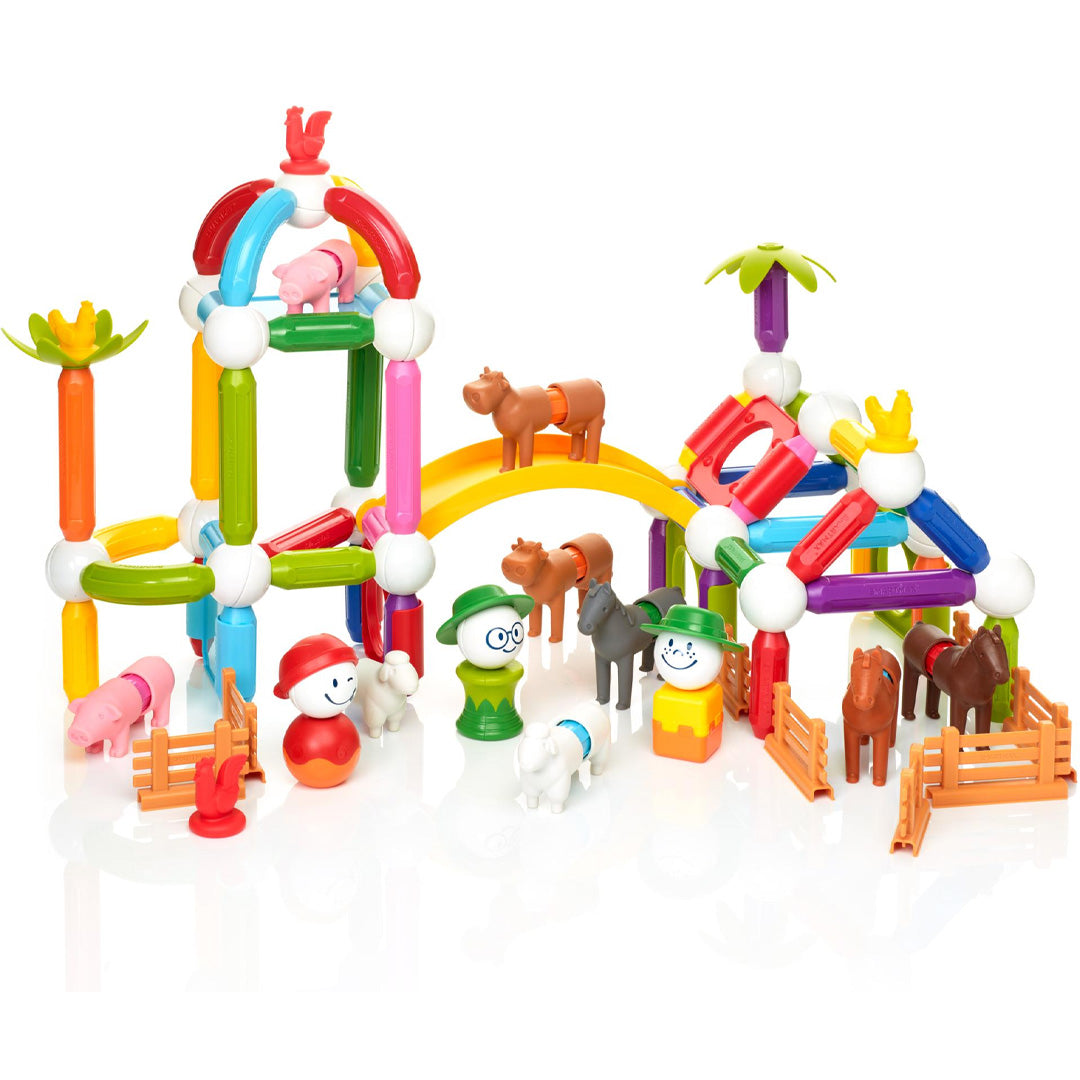 smartmax magnetische bouwset - farm set xxl | SMX913 | 0