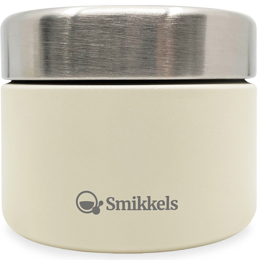 smikkels rvs voedselpot crème - 420 ml | 01.10029 | 0