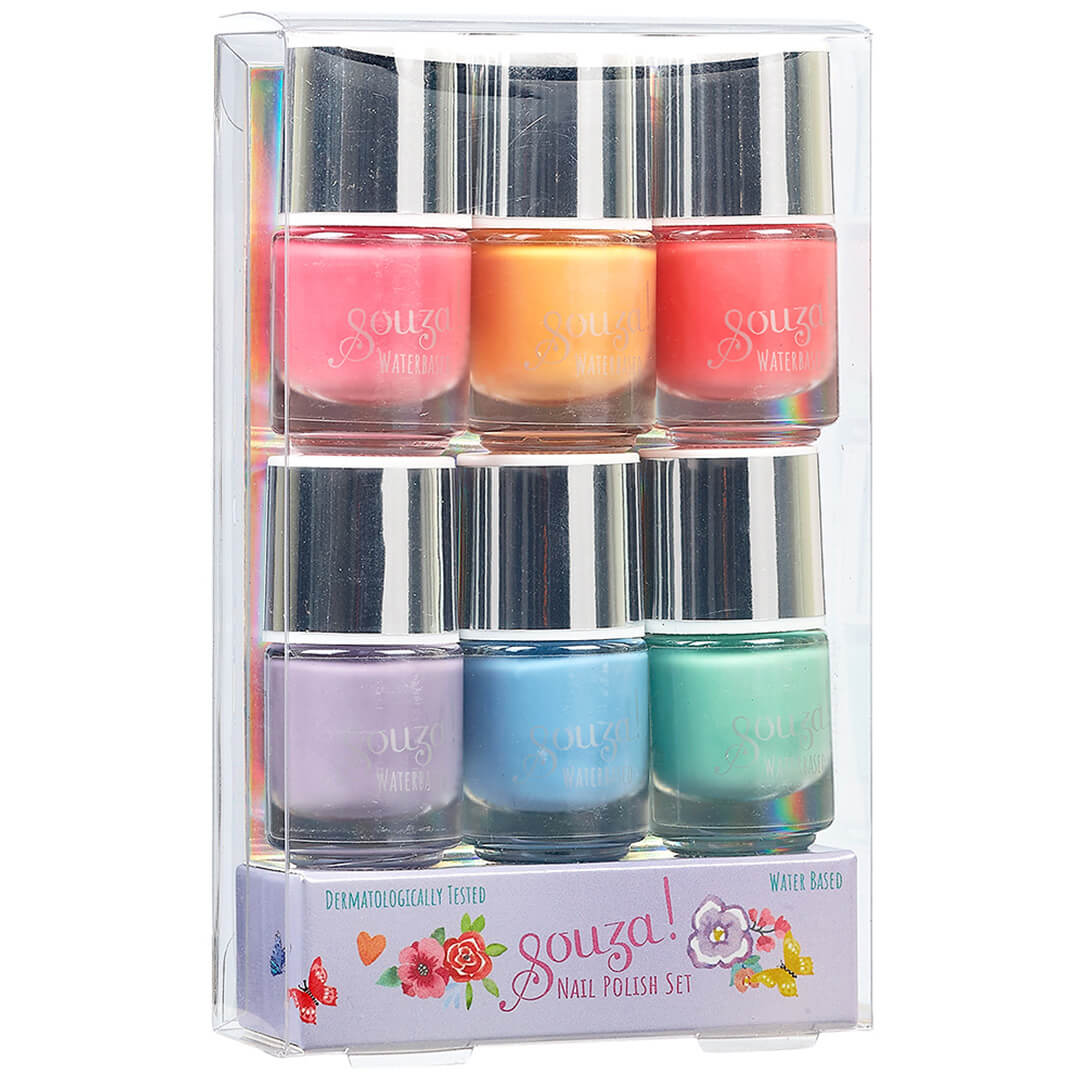 souza for kids nagellak op waterbasis - 6st | 107134 | 0