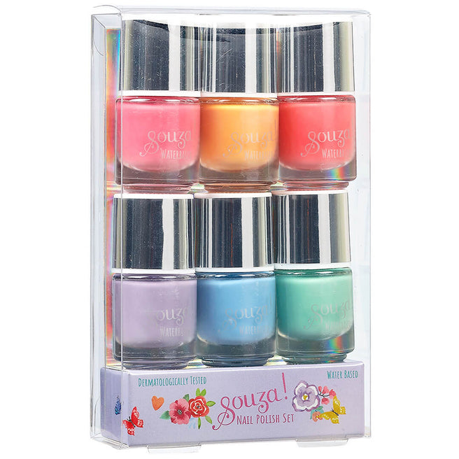 souza for kids nagellak op waterbasis - 6st | 107134 | 0