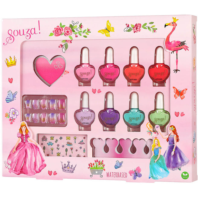 souza for kids nagellak op waterbasis met accessoires - prinses | 107130 | 0