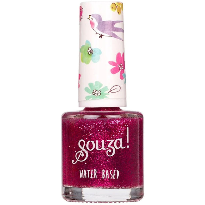 souza for kids nagellak op waterbasis - roze glitter   | 106997 | 0