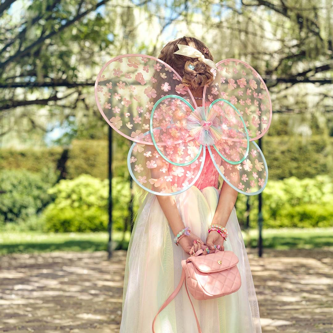 souza for kids verkleedjurk met vleugels flora - 3-4 jaar | SOUZ101146 | 2