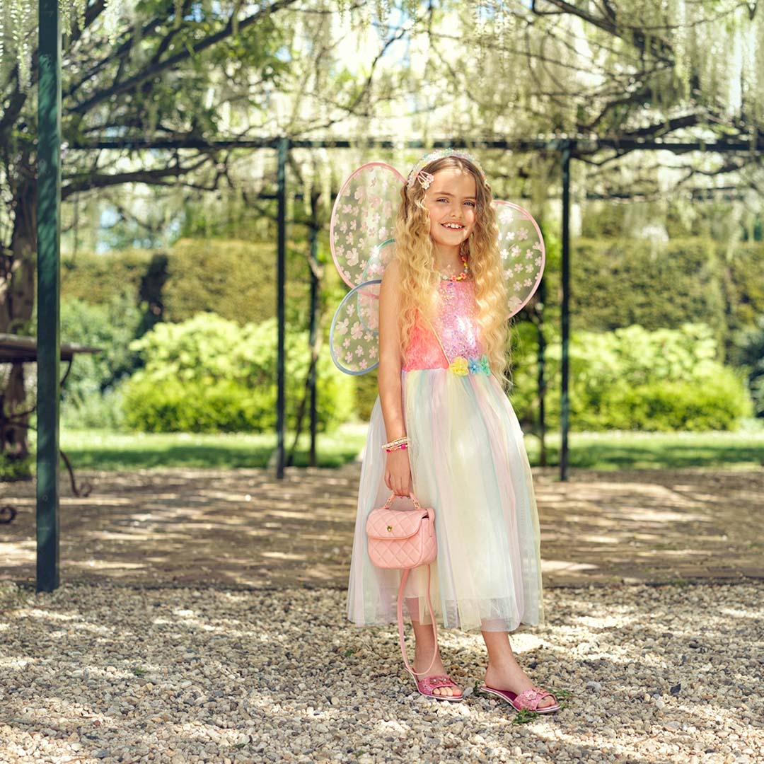 souza for kids verkleedjurk met vleugels flora - 3-4 jaar | SOUZ101146 | 6