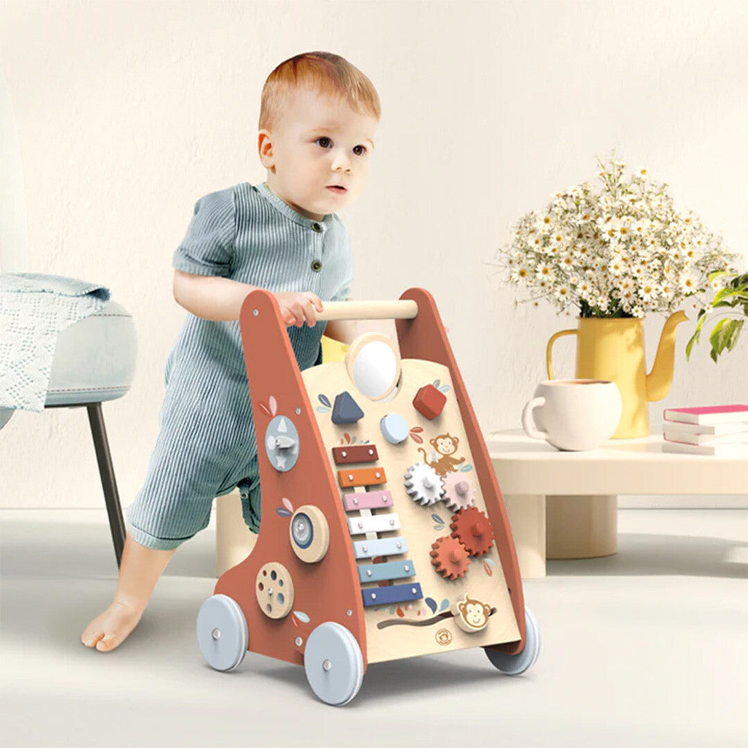 speedy monkey activiteiten loopwagen  | SP1002 | 2