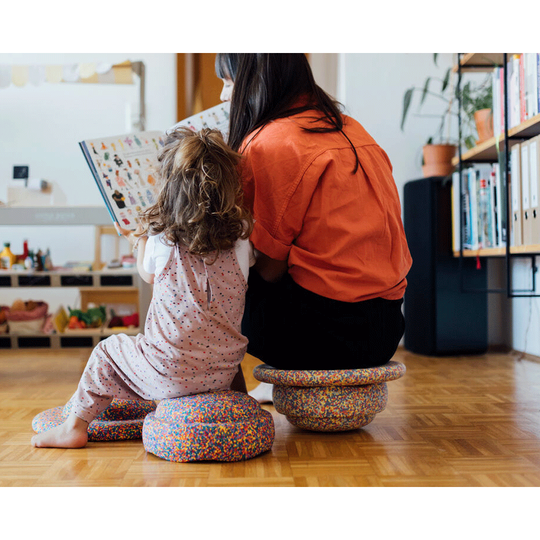 stapelstein balance board oranje    | 111414 | 1