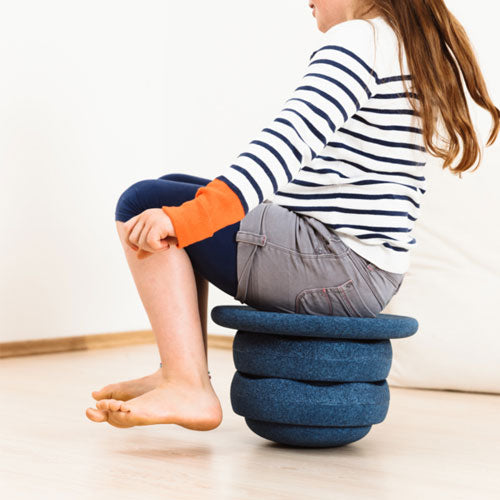 stapelstein balance board schemerblauw | 110902 | 1