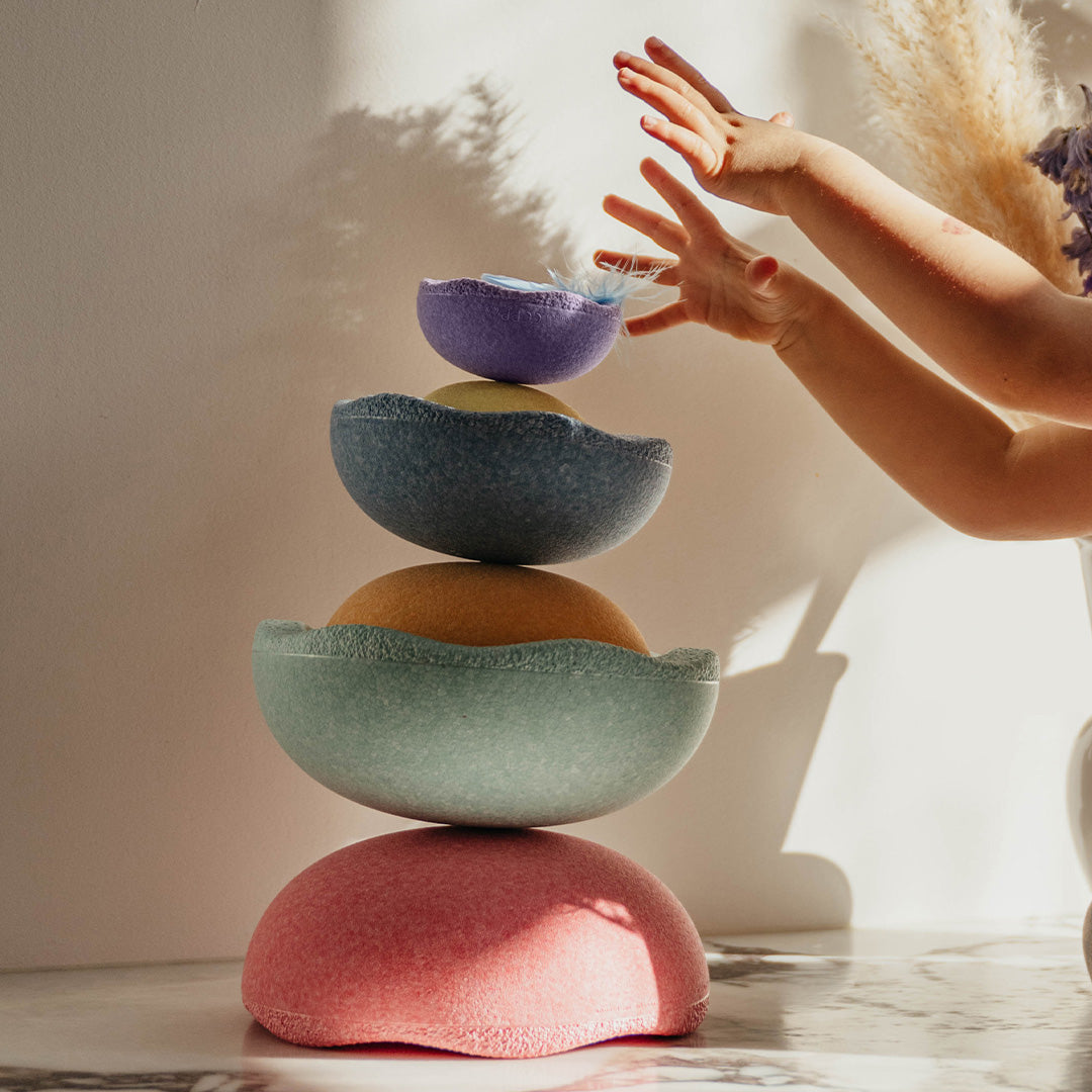 stapelstein inside rainbow pastel - 6st | 140305 | 1