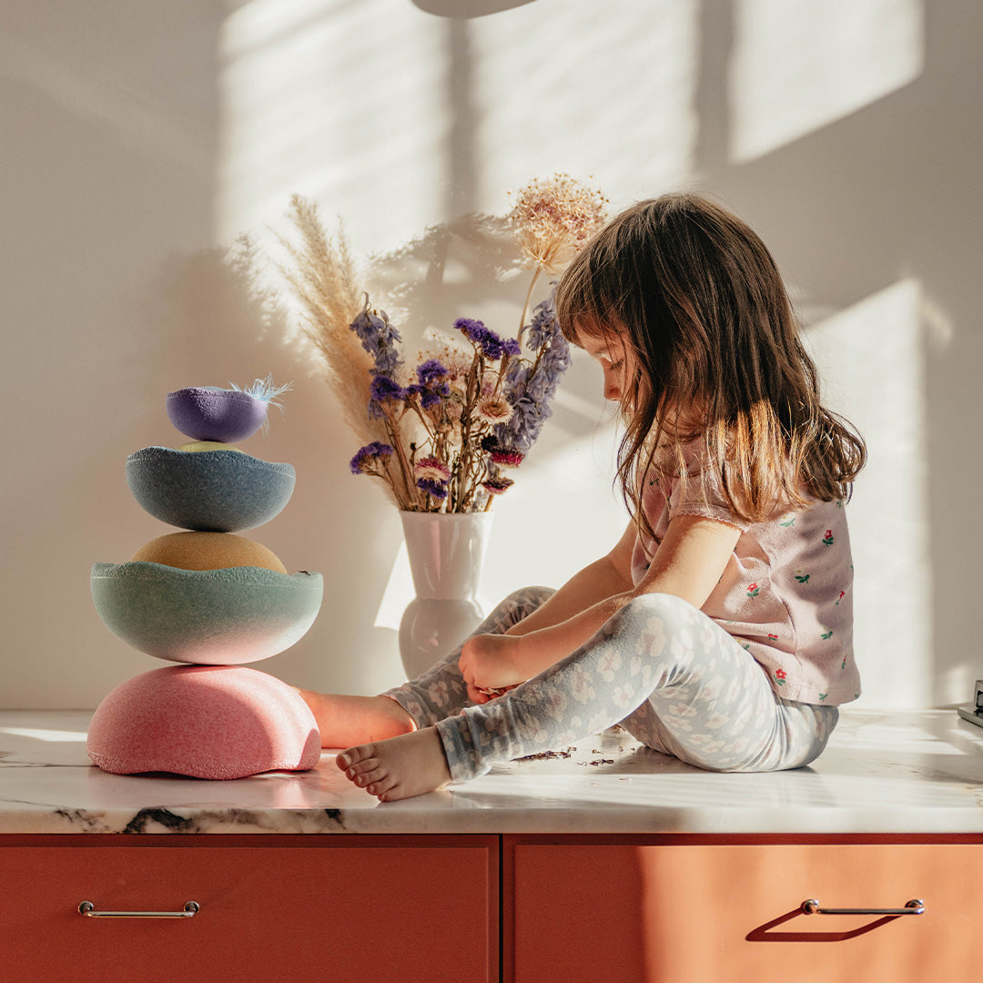 stapelstein inside rainbow pastel - 6st | 140305 | 5