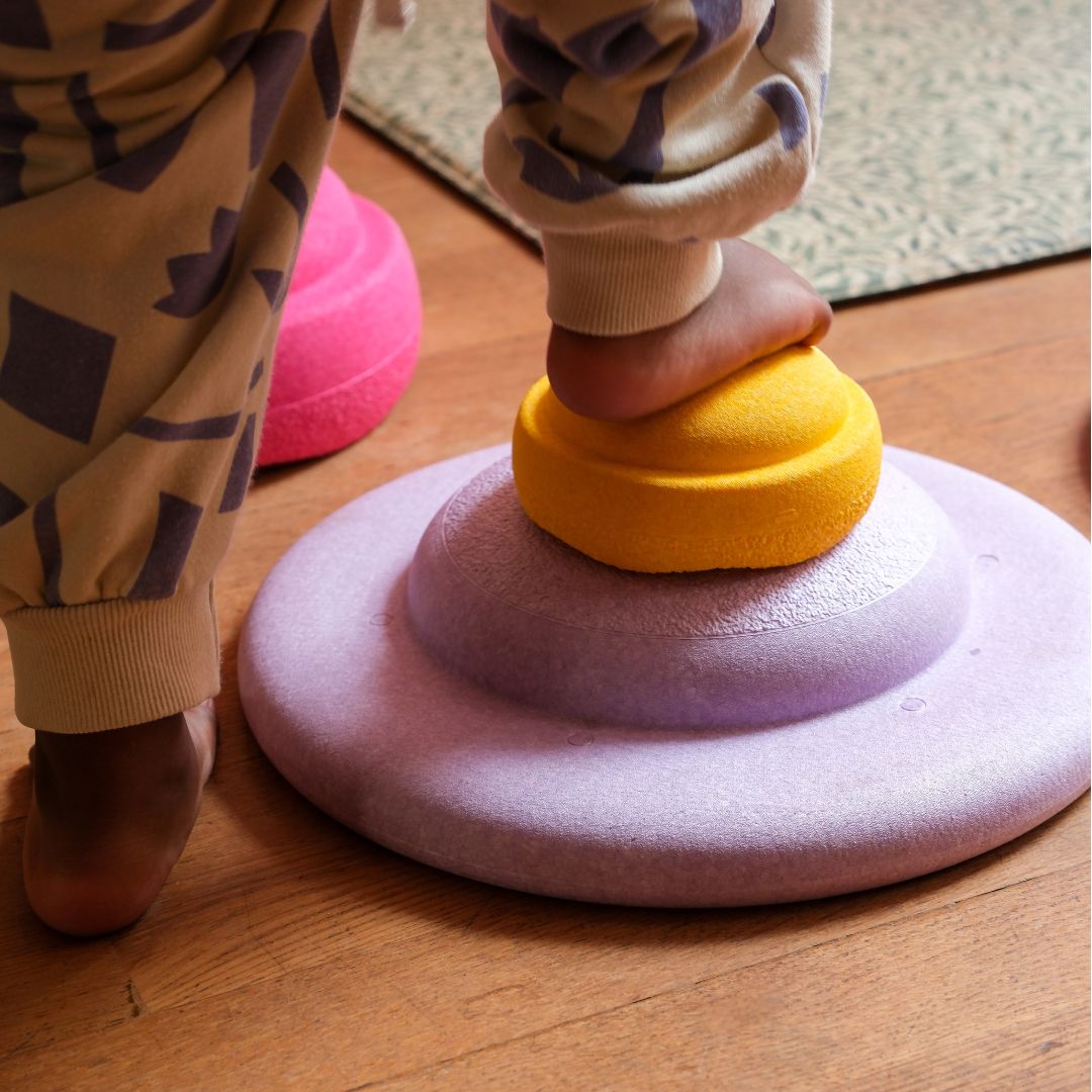 stapelstein original MINI rainbow pastel -  6st  | 160330 | 3