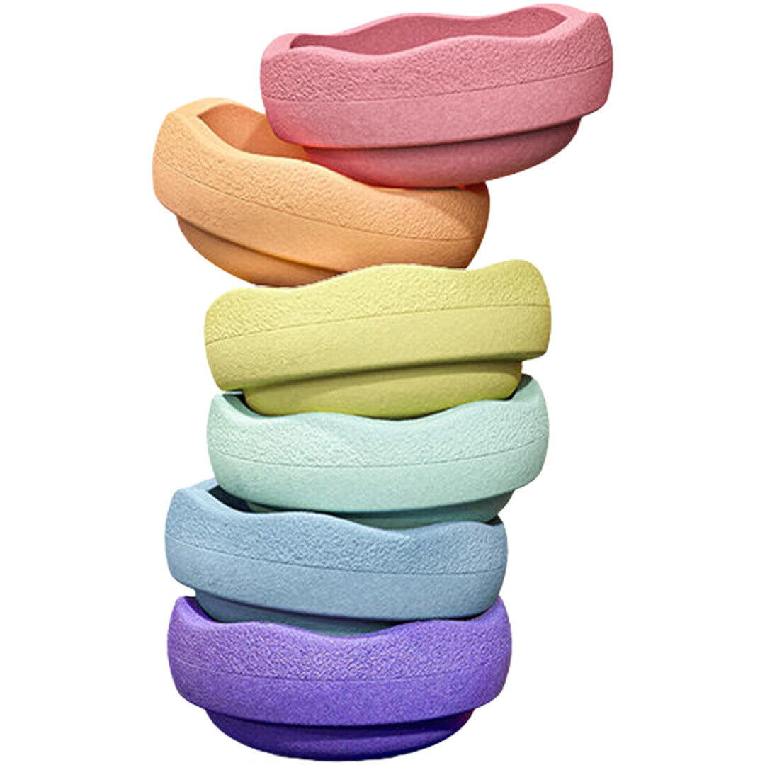 stapelstein original rainbow pastel - 6st  | 100331 | 0