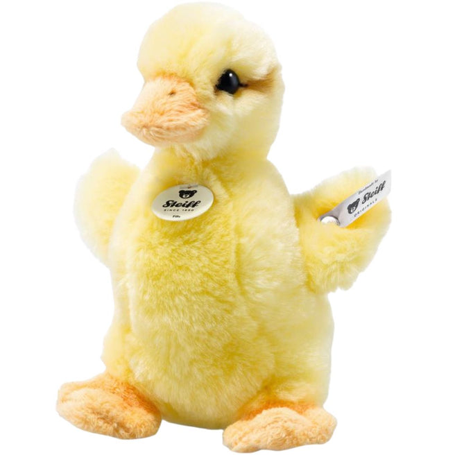 steiff knuffeleend pilla - 14 cm | 073335 | 0