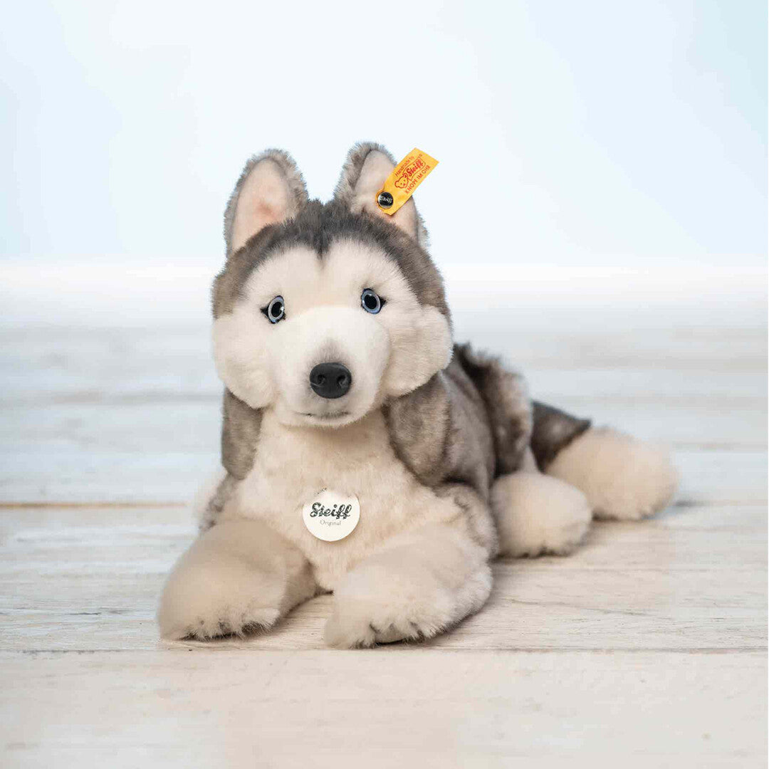 steiff knuffelhond husky bernie - 33 cm | 67891 | 3