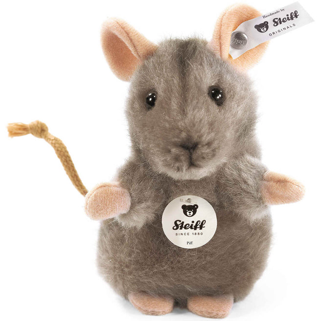 steiff knuffelmuisje piff - 10 cm | 56222 | 0