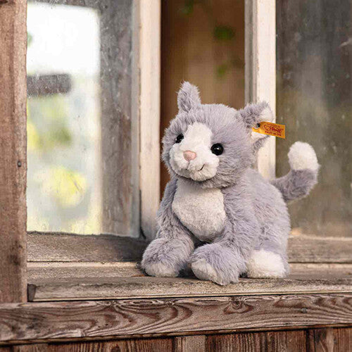 steiff knuffelpoes cassie cat - 26 cm | 067051 | 5