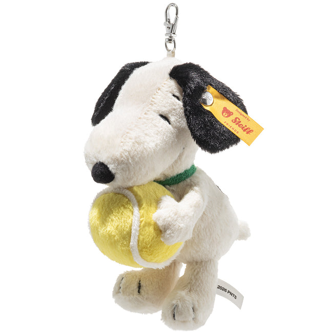 steiff sleutelhanger snoopy - tennis - 15 cm | STEI024849 | 1