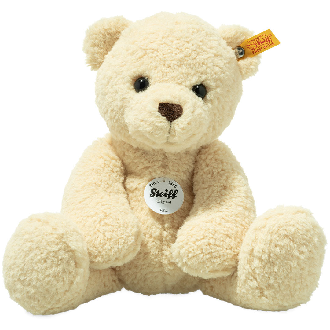 steiff knuffelbeer mila - vanille - 30 cm | 113970 | 