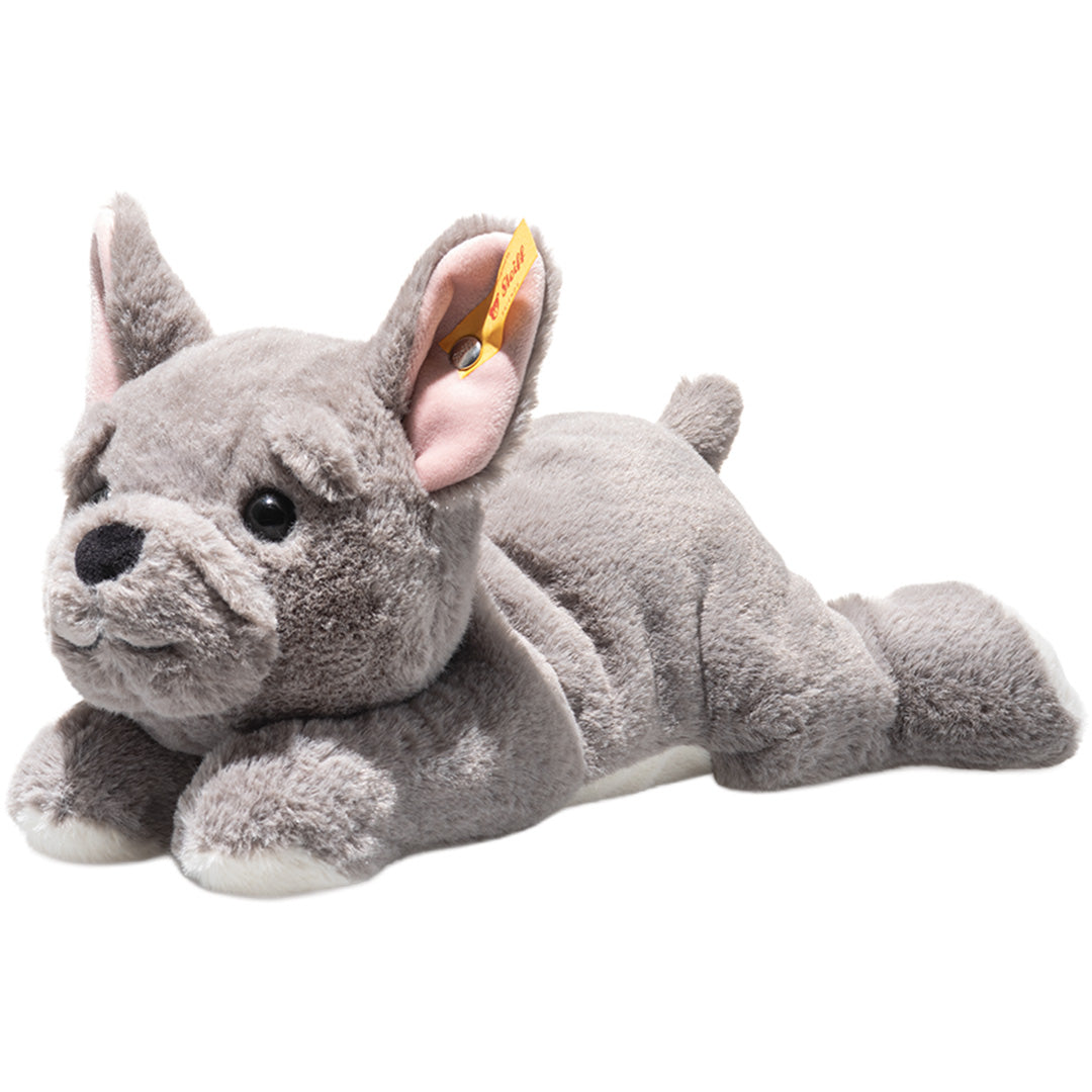 steiff knuffelhond franse bulldog - 24 cm | 076114 | 