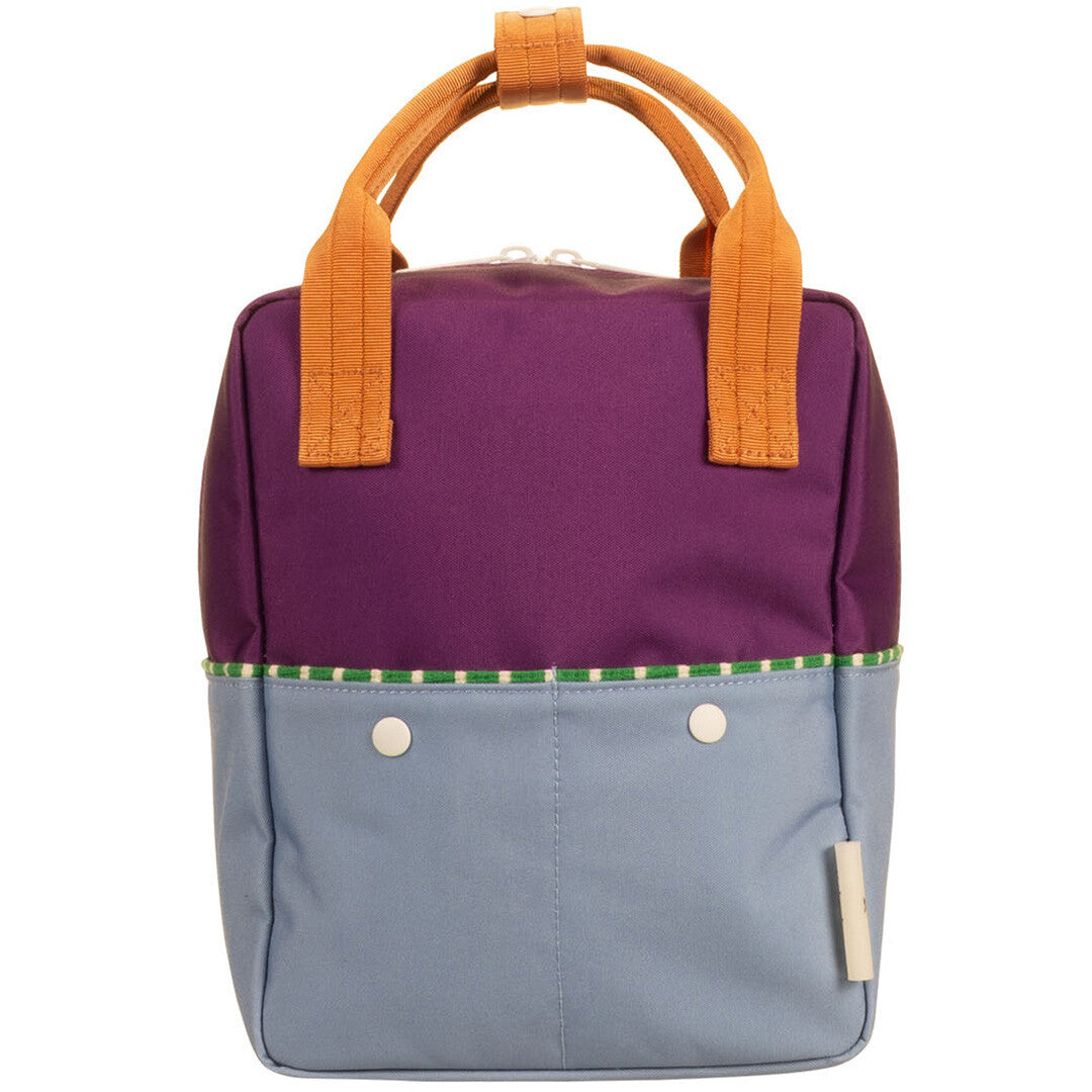 sticky lemon peuterrugzak colourblocking - purple tights - badminton blue - 26 cm | 1802169 | 0