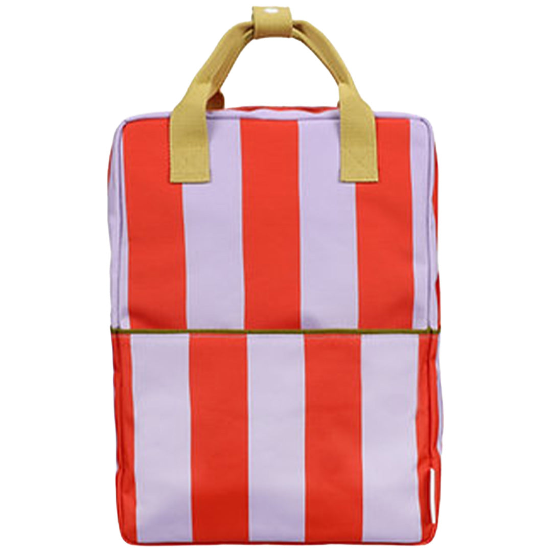 sticky lemon rugzak stripes - campfire orange dewy lilac - 38 cm | 1802383 | 1