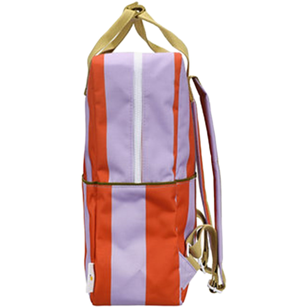 sticky lemon rugzak stripes - campfire orange dewy lilac - 38 cm | 1802383 | 3