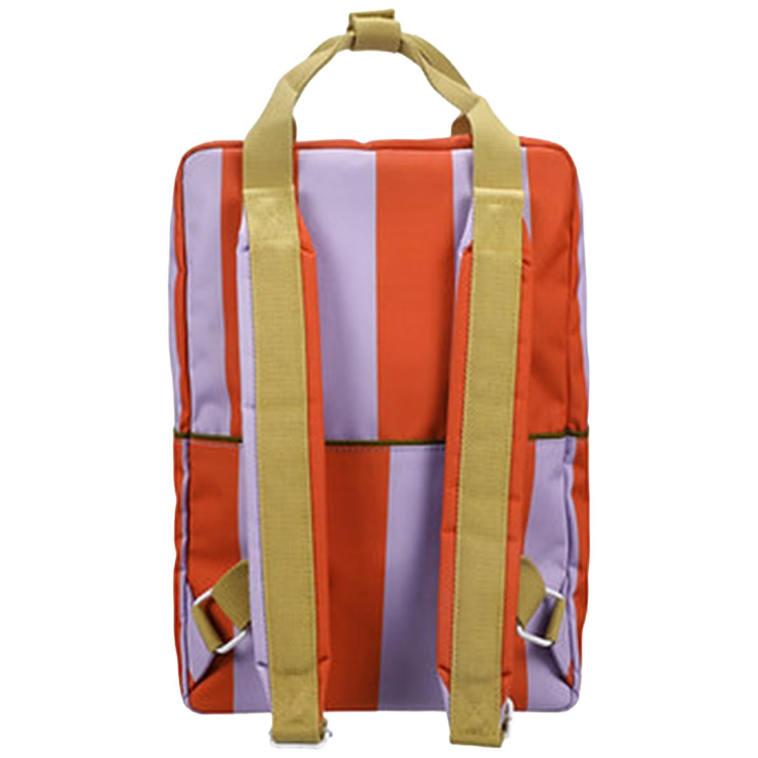 sticky lemon rugzak stripes - campfire orange dewy lilac - 38 cm | 1802383 | 4