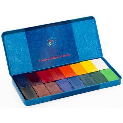 stockmar waskrijtblokjes assorti - 16st | 85035000 | 0