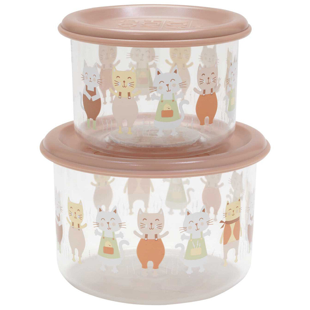 sugarbooger snackdoosjes good lunch - prairie kitty - small - 2st | SBA1501 | 0