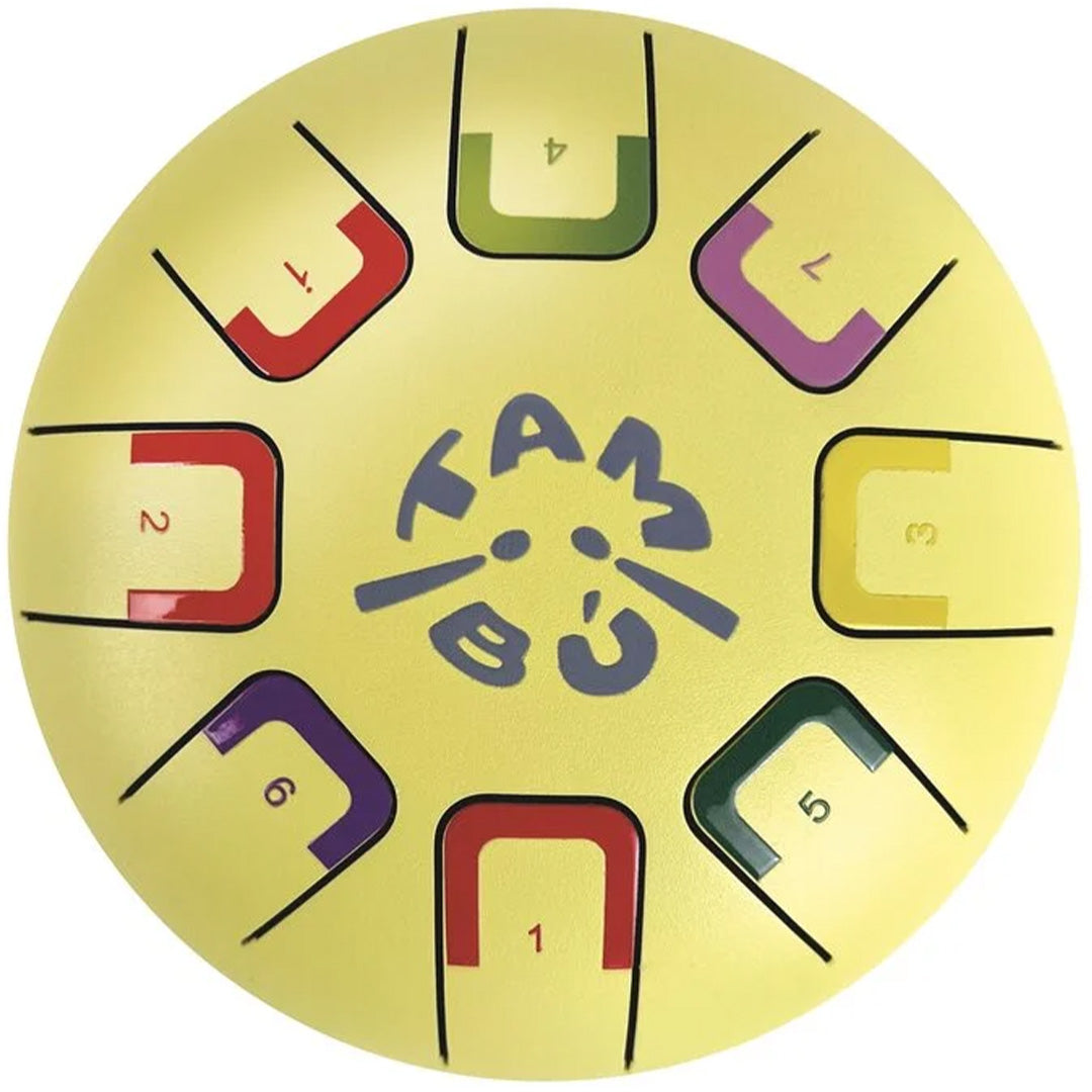 tambu tongtrommel - mellow yellow - Ø15 cm | JCTMB06Y | 